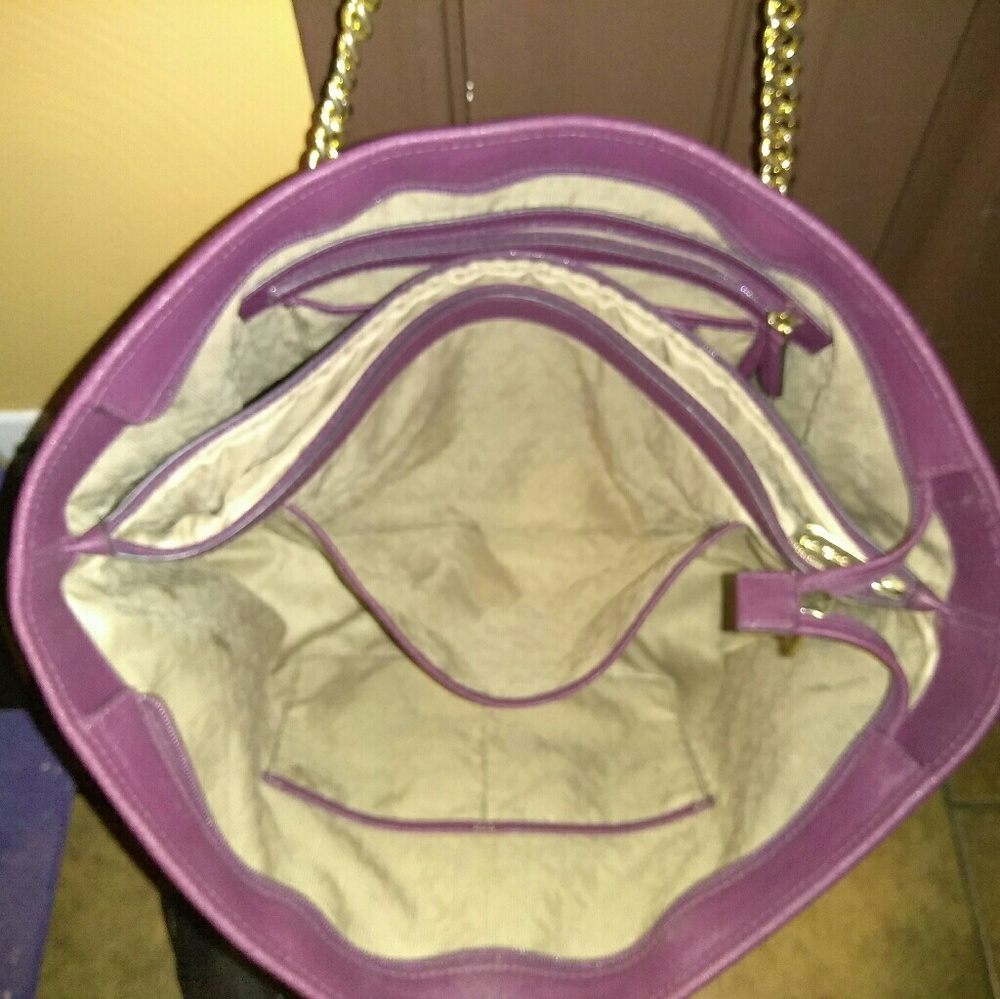 Used MK large tote bag